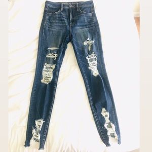 AEO Super Hi-Rise Jeggings